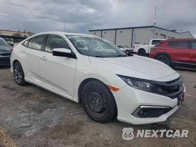 Czwarte zdjęcie samochodu z boku: 2019 HONDA CIVIC EX VIN:JHMFC1F34KX009799 - miniatura