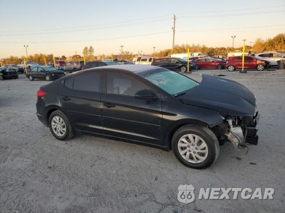 Czwarte zdjęcie samochodu z boku: 2019 HYUNDAI ELANTRA SE VIN:5NPD74LF0KH431982 - miniatura