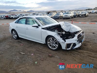 Czwarte zdjęcie samochodu z boku: 2022 AUDI A4 PREMIUM PLUS 45 VIN:WAUEAAF49NN014618 - miniatura