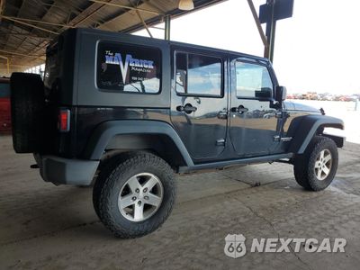 Trzecie zdjęcie samochodu z tyłu: 2008 JEEP WRANGLER UNLIMITED RUBICON VIN:1J4GA691X8L526912 - miniatura