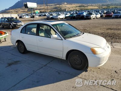 Czwarte zdjęcie samochodu z boku: 2002 HONDA CIVIC EX VIN:2HGES267X2H586285 - miniatura