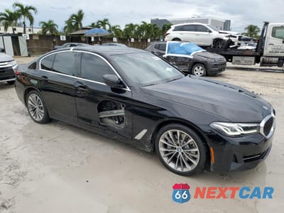 Czwarte zdjęcie samochodu z boku: 2022 BMW 530 I VIN:WBA53BH0XNWX41500 - miniatura