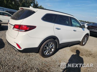Trzecie zdjęcie samochodu z tyłu: 2017 HYUNDAI SANTA FE SE VIN:KM8SM4HFXHU172582 - miniatura