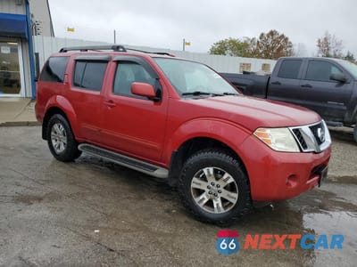 Czwarte zdjęcie samochodu z boku: 2010 NISSAN PATHFINDER S VIN:5N1AR1NB8AC624487 - miniatura
