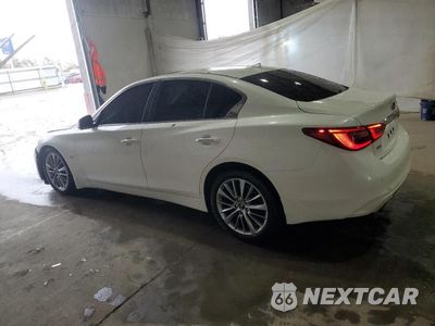 Drugie zdjęcie samochodu z przodu: 2018 INFINITI Q50 LUXE VIN:JN1EV7AR8JM438632 - miniatura
