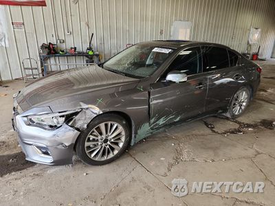 2021 INFINITI Q50 LUXE JN1EV7BP0MM702380 - główne zdjęcie licytacji z USA - miniatura