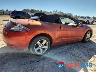 Trzecie zdjęcie samochodu z tyłu: 2008 MITSUBISHI ECLIPSE SPYDER GS VIN:4A3AL25F88E001588 - miniatura