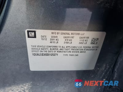 Zdjęcie 12 z 12 samochodu: 2013 CADILLAC ATS PREMIUM VIN:1G6AL5S36D0125271 - miniatura