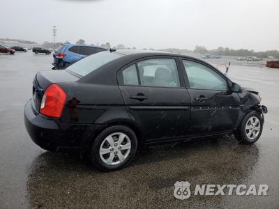 Trzecie zdjęcie samochodu z tyłu: 2008 HYUNDAI ACCENT GLS VIN:KMHCN46C68U231573 - miniatura