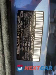Zdjęcie 12 z 12 samochodu: 2010 MERCEDES-BENZ C 300 VIN:WDDGF5EB3AR096035 - miniatura