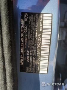 Zdjęcie 12 z 12 samochodu: 2010 MERCEDES-BENZ C 300 VIN:WDDGF5EB3AR096035 - miniatura