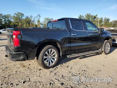 Trzecie zdjęcie samochodu z tyłu: 2021 CHEVROLET SILVERADO K1500 HIGH COUNTRY VIN:1GCUYHEDXMZ356297 - miniatura
