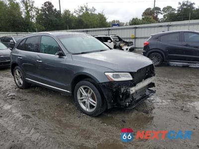 Czwarte zdjęcie samochodu z boku: 2015 AUDI Q5 PREMIUM PLUS VIN:WA1LFAFP1FA130162 - miniatura