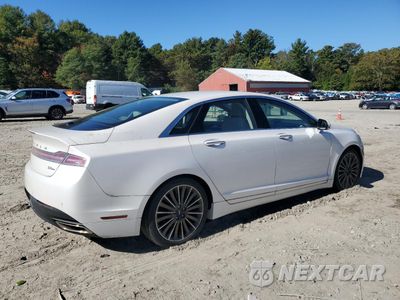 Trzecie zdjęcie samochodu z tyłu: 2016 LINCOLN MKZ VIN:3LN6L2JK5GR620183 - miniatura