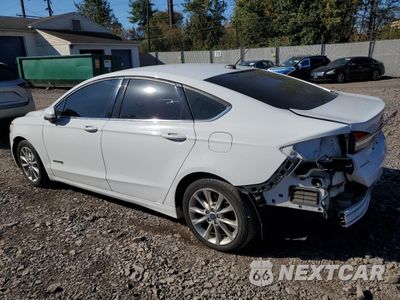 Drugie zdjęcie samochodu z przodu: 2017 FORD FUSION SE HYBRID VIN:3FA6P0LU9HR384897 - miniatura