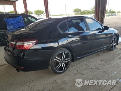 Trzecie zdjęcie samochodu z tyłu: 2016 HONDA ACCORD SPORT VIN:1HGCR2F59GA137736 - miniatura