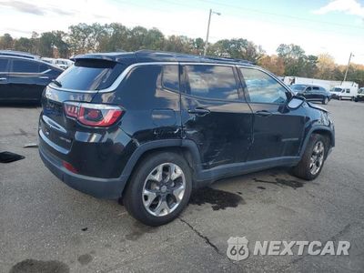 Trzecie zdjęcie samochodu z tyłu: 2020 JEEP COMPASS LIMITED VIN:3C4NJDCB8LT223076 - miniatura
