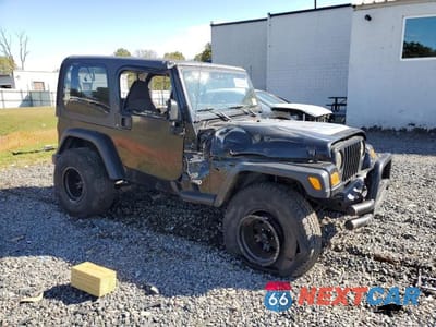 Czwarte zdjęcie samochodu z boku: 2001 JEEP WRANGLER / TJ SPORT VIN:1J4FA49S41P342444 - miniatura