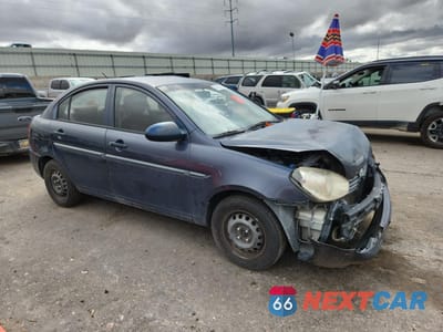 Czwarte zdjęcie samochodu z boku: 2009 HYUNDAI ACCENT GLS VIN:KMHCM46C99U287673 - miniatura
