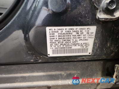Zdjęcie 13 z 13 samochodu: 2005 ACURA MDX TOURING VIN:2HNYD18665H509481 - miniatura