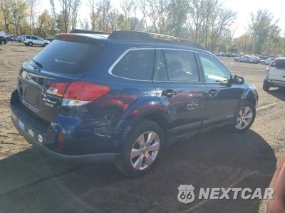 Trzecie zdjęcie samochodu z tyłu: 2010 SUBARU OUTBACK 2.5I LIMITED VIN:4S4BRBJC6A3375972 - miniatura