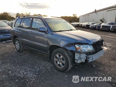 Czwarte zdjęcie samochodu z boku: 2007 TOYOTA HIGHLANDER SPORT VIN:JTEHP21A870201281 - miniatura