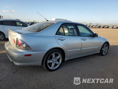Trzecie zdjęcie samochodu z tyłu: 2002 LEXUS IS 300 VIN:JTHBD192820059659 - miniatura