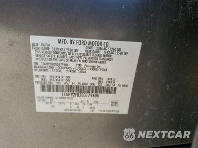 Zdjęcie 13 z 13 samochodu: 2014 FORD TAURUS LIMITED VIN:1FAHP2F82EG179606 - miniatura