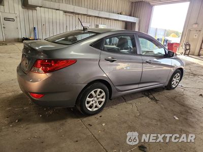 Trzecie zdjęcie samochodu z tyłu: 2014 HYUNDAI ACCENT GLS VIN:KMHCT4AE3EU753183 - miniatura
