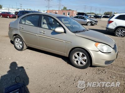Czwarte zdjęcie samochodu z boku: 2006 HYUNDAI ACCENT GLS VIN:KMHCN46C16U041404 - miniatura