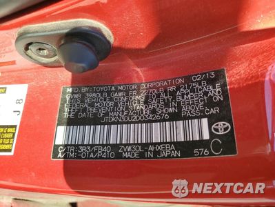 Zdjęcie 12 z 14 samochodu: 2013 TOYOTA PRIUS VIN:JTDKN3DU2D0342676 - miniatura