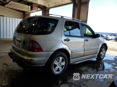 Trzecie zdjęcie samochodu z tyłu: 2005 MERCEDES-BENZ ML 350 VIN:4JGAB57E65A563497 - miniatura