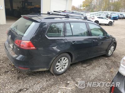 Trzecie zdjęcie samochodu z tyłu: 2016 VOLKSWAGEN GOLF SPORTWAGEN S VIN:3VWC17AU7GM506305 - miniatura