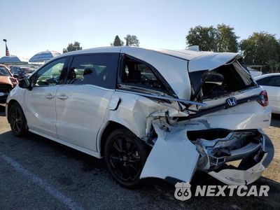 Drugie zdjęcie samochodu z przodu: 2023 HONDA ODYSSEY SPORT-L VIN:5FNRL6H70PB035393 - miniatura