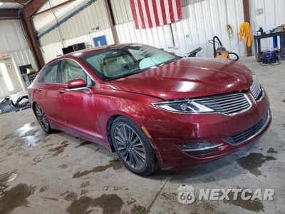 Czwarte zdjęcie samochodu z boku: 2015 LINCOLN MKZ HYBRID VIN:3LN6L2LU7FR629478 - miniatura