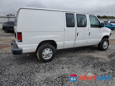 Trzecie zdjęcie samochodu z tyłu: 2010 FORD E250 DELIVERY VAN VIN:1FTNE2EW8ADB03113 - miniatura