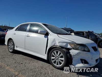 Czwarte zdjęcie samochodu z boku: 2009 TOYOTA COROLLA BASE VIN:2T1BU40E69C153775 - miniatura