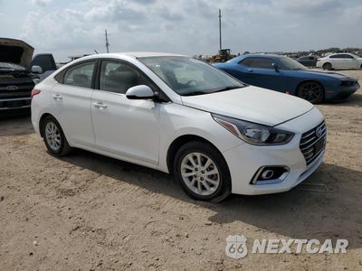 Czwarte zdjęcie samochodu z boku: 2019 HYUNDAI ACCENT SE VIN:3KPC24A3XKE088234 - miniatura