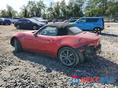 Drugie zdjęcie samochodu z przodu: 2016 MAZDA MX-5 MIATA GRAND TOURING VIN:JM1NDAD71G0100237 - miniatura