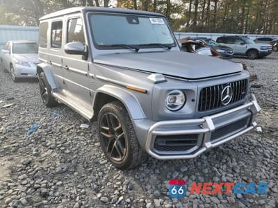 Czwarte zdjęcie samochodu z boku: 2021 MERCEDES-BENZ G 63 AMG VIN:W1NYC7HJ9MX370417 - miniatura