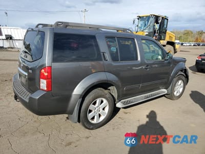 Trzecie zdjęcie samochodu z tyłu: 2008 NISSAN PATHFINDER S VIN:5N1AR18B28C666367 - miniatura