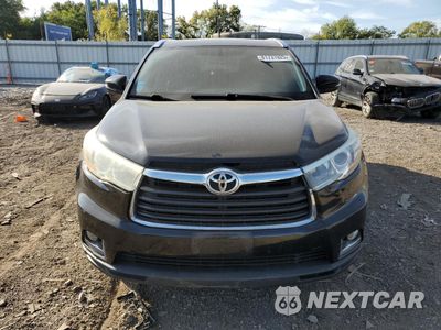 Piąte zdjęcie samochodu w środku: 2015 TOYOTA HIGHLANDER LIMITED VIN:5TDDKRFH6FS210900 - miniatura