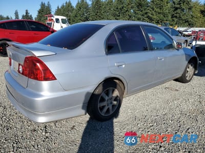 Trzecie zdjęcie samochodu z tyłu: 2004 ACURA 1.7EL TOURING VIN:2HHES36664H001486 - miniatura
