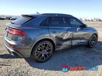 Trzecie zdjęcie samochodu z tyłu: 2021 AUDI Q8 PREMIUM PLUS S-LINE VIN:WA1EVAF16MD015818 - miniatura