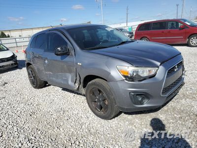 Czwarte zdjęcie samochodu z boku: 2014 MITSUBISHI OUTLANDER SPORT ES VIN:4A4AR3AU6EE008040 - miniatura