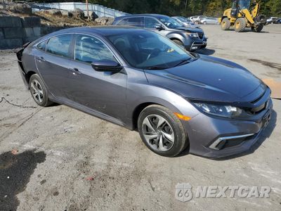 Czwarte zdjęcie samochodu z boku: 2019 HONDA CIVIC LX VIN:2HGFC2F61KH595823 - miniatura