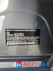 Zdjęcie 12 z 14 samochodu: 2023 BMW 330E VIN:3MW39FF03P8D21430 - miniatura