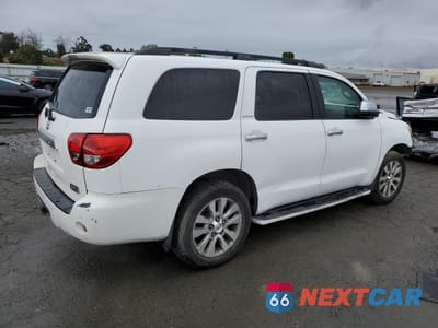 Trzecie zdjęcie samochodu z tyłu: 2008 TOYOTA SEQUOIA LIMITED VIN:5TDBY68AX8S002896 - miniatura