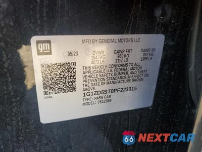 Zdjęcie 13 z 13 samochodu: 2023 CHEVROLET MALIBU LT VIN:1G1ZD5ST0PF223915 - miniatura