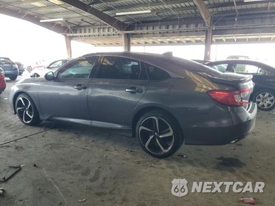 Drugie zdjęcie samochodu z przodu: 2018 HONDA ACCORD SPORT VIN:1HGCV1F33JA145827 - miniatura